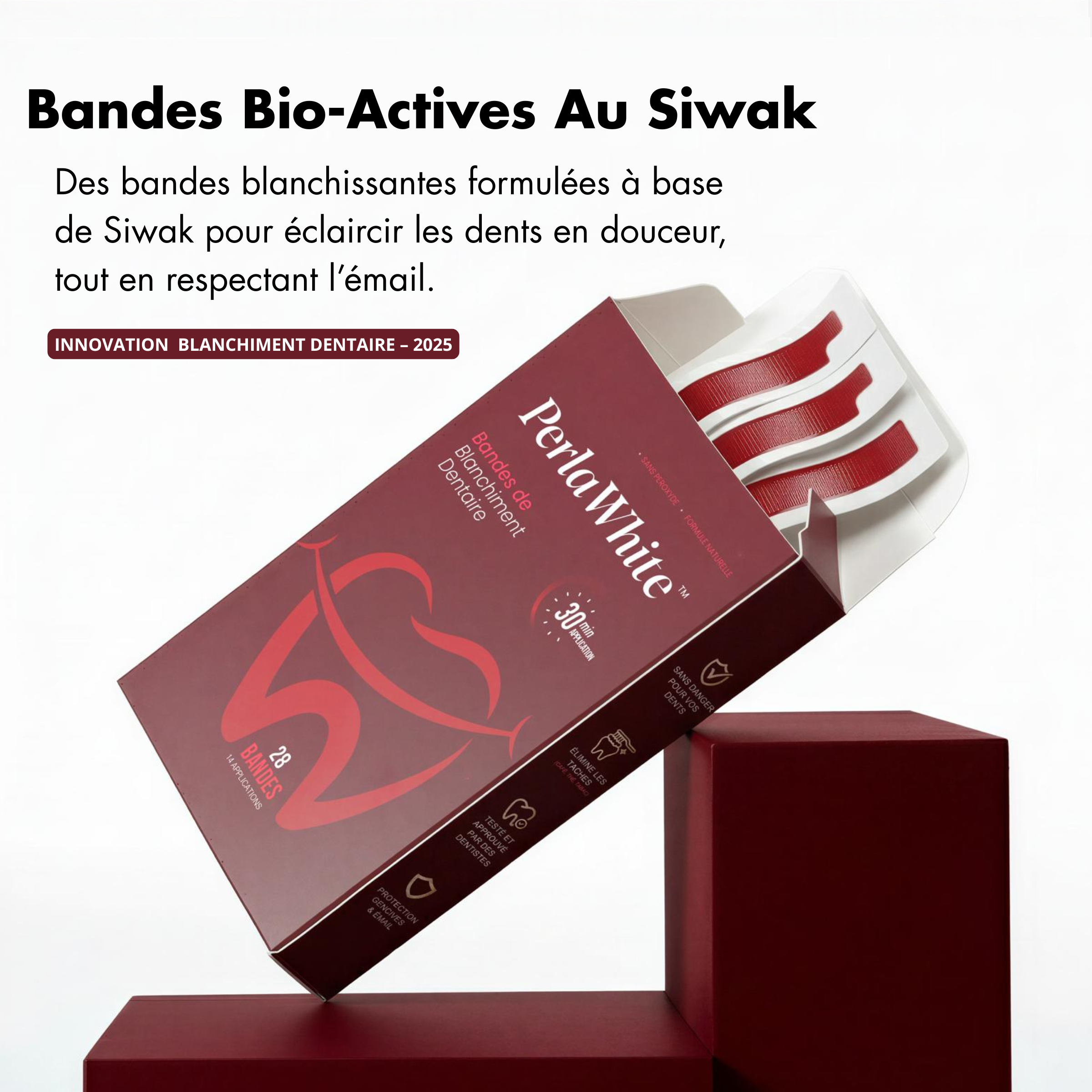 Bandes Dentaires Bio-Actives au Siwak