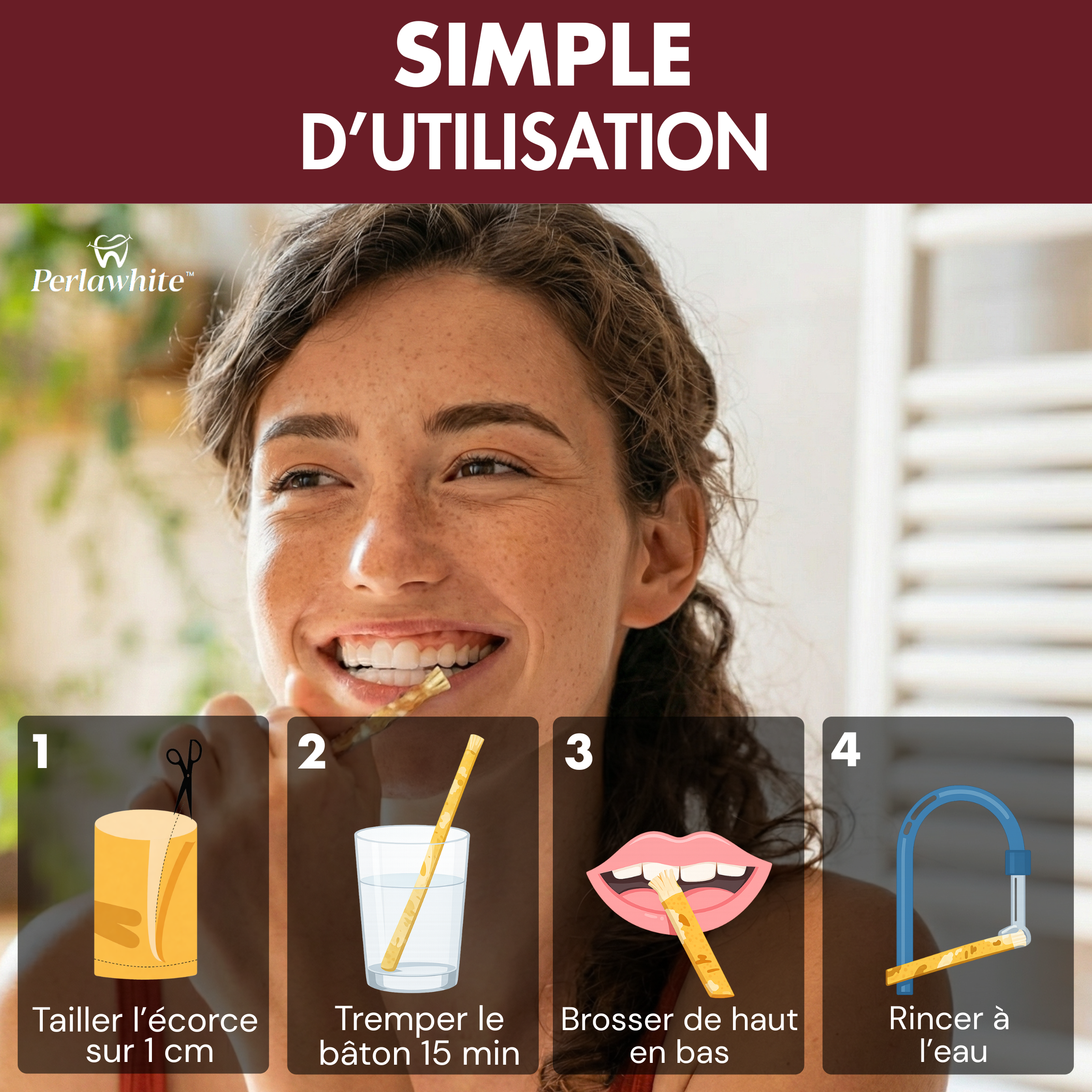 Lot de 3 Siwaks aromatisés