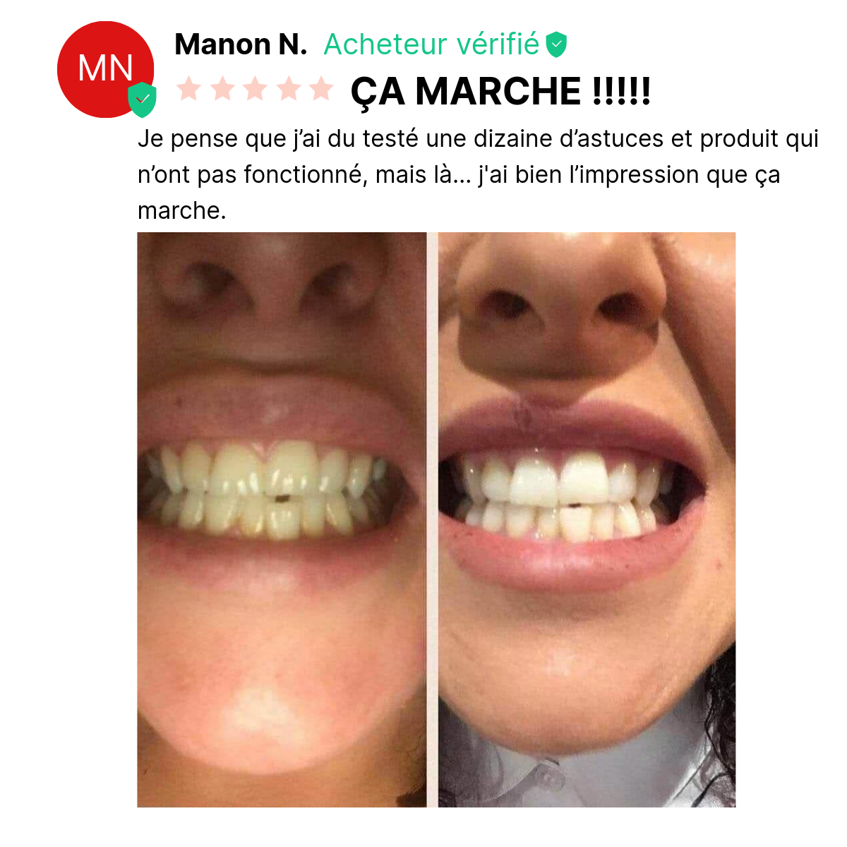 Poudre blancheur au Siwak & charbon