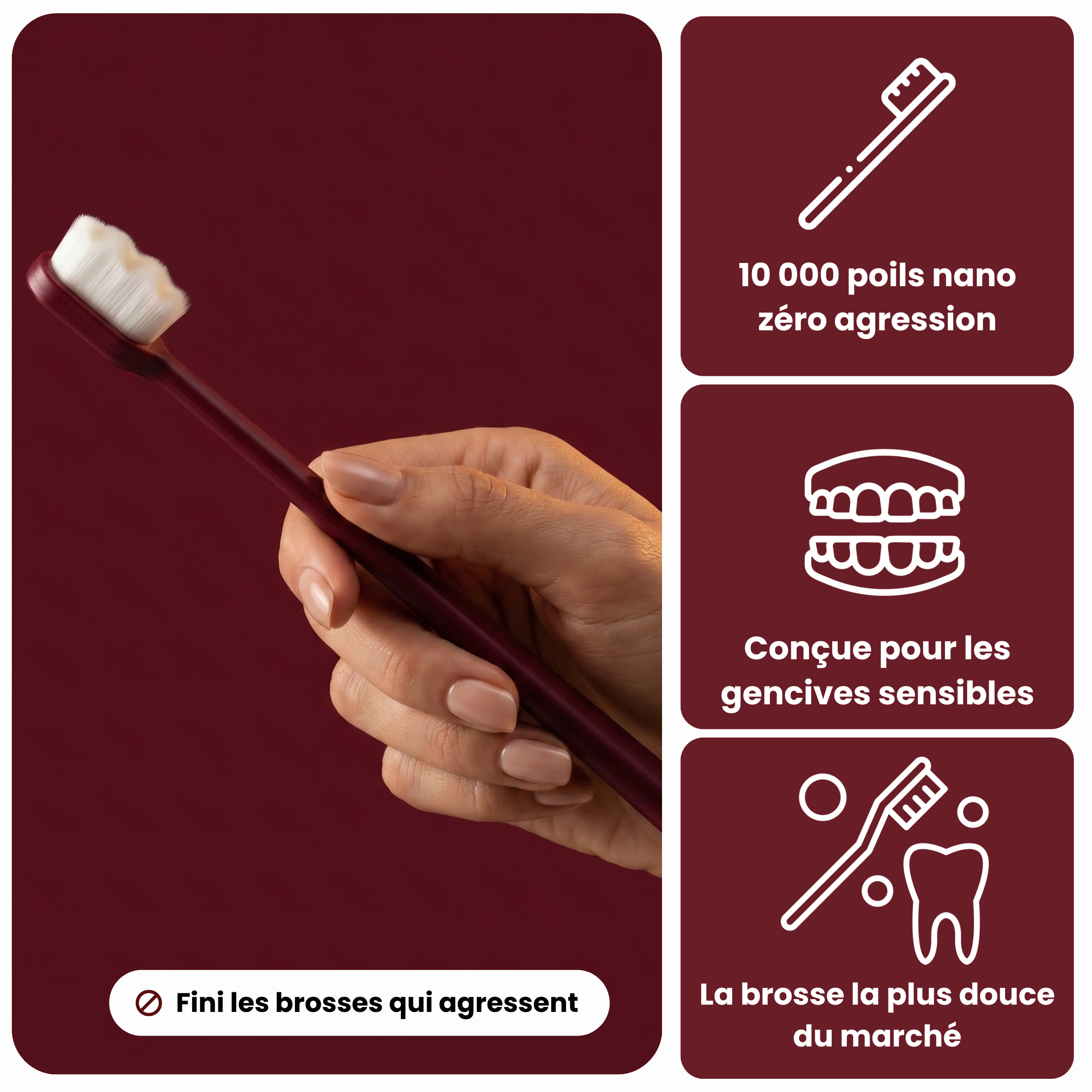 Brosse à dents Nuage PerlaWhite™
