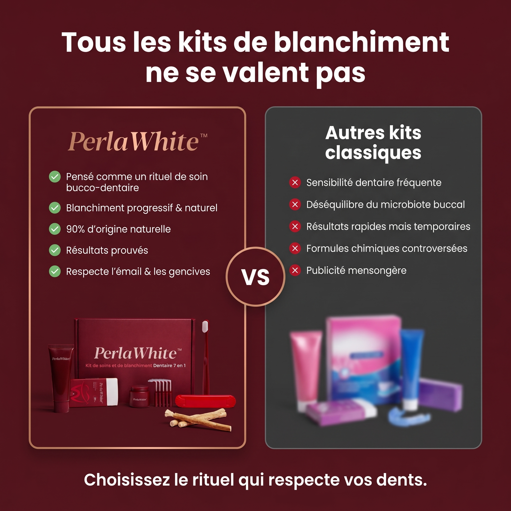 Kit Soin & Blancheur 7-en-1 au Siwak