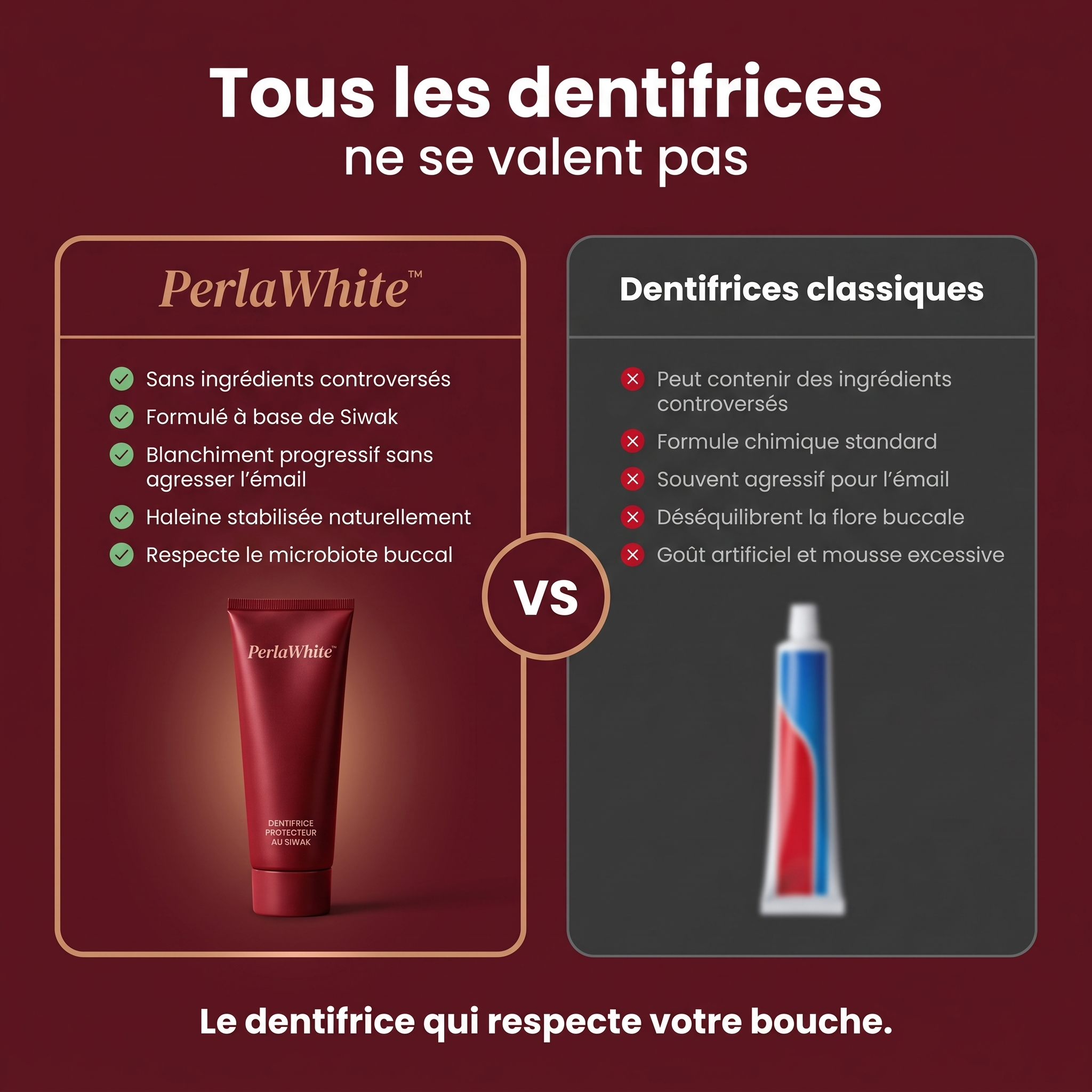 Dentifrice Protecteur au Siwak